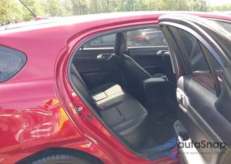 2013 Lexus Ct 200H из США, поврежденный, VIN JTHKD5BHXD2128168